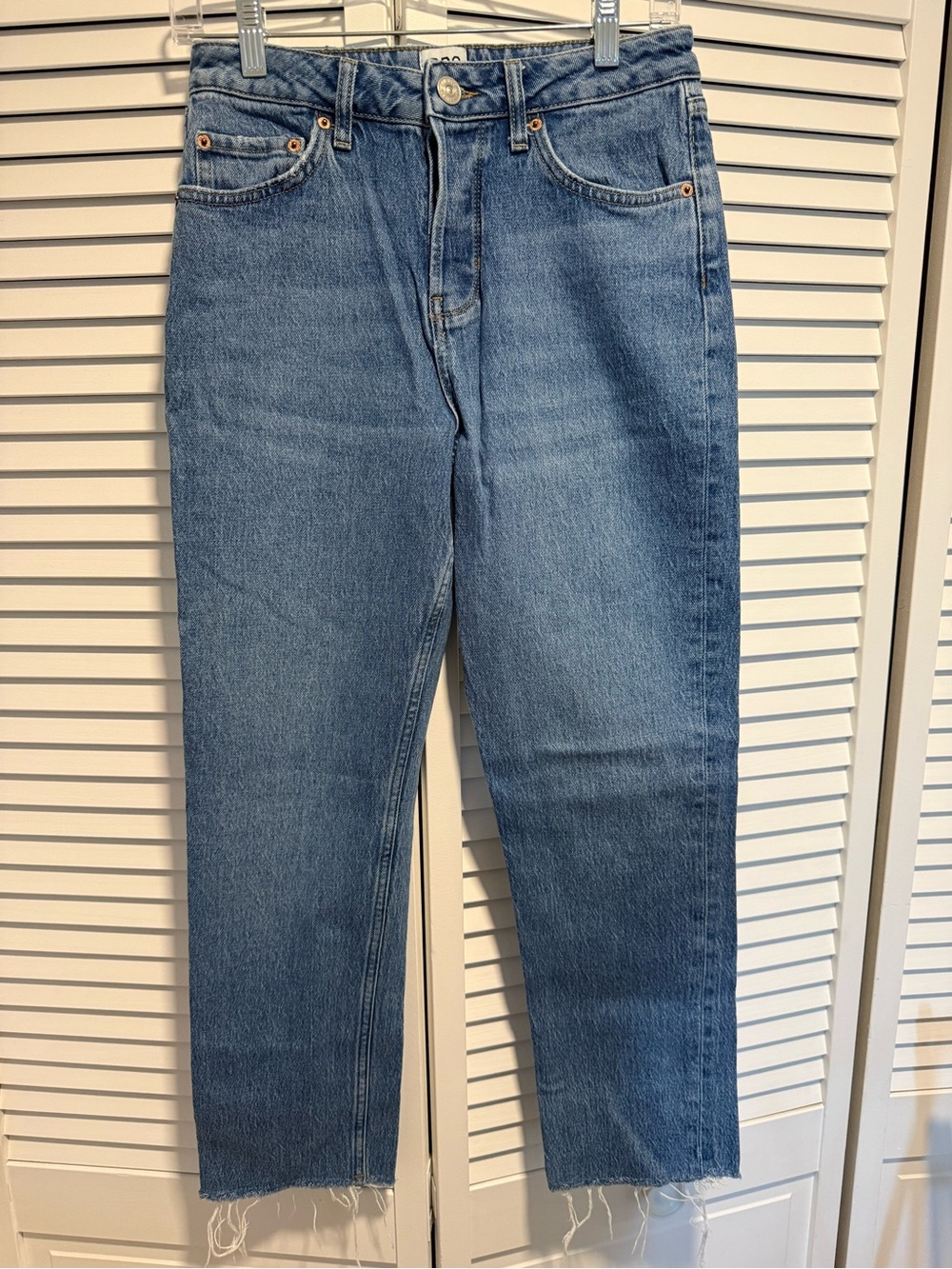 BDG Straight-Leg Jeans in Light Blue Wash